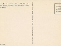 Eastern Air Lines Golden Falcon DC-7B (Reverse)