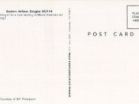 Eastern Airlines Douglas DC9-14 - $1 (Reverse)