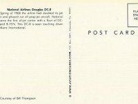 National Airlines DC-8 - $1 (Reverse)