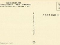 Republic Airelines McDonnell Douglas DC-9-31 - $1 (Reverse)