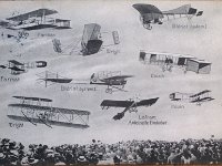 1909 French Aviation Airplanes -Biplanes  - Wright - Farman -Bleriot - Latham - $21