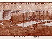 Lambert & Butler Vintage Cigarette Card History Of Aviation No 11 Voisin Biplane 1933-$1