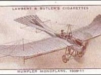 Lambert & Butler Vintage Cigarette Card History Of Aviation No 15 Rumpler Monoplane 1933 $1
