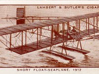 Lambert & Butler Vintage Cigarette Card History Of Aviation No 16 Short Float Seaplane 1933-$1