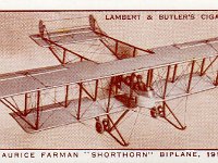 Lambert & Butler Vintage Cigarette Card History Of Aviation No 17 Farman Biplane 1933-$1