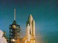 Space Shuttle Columbia - Kennedy Space Center - Lifting Off 12 April 1981