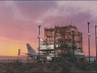 Space Shuttle Enterprise - Atop Boeing 747 -Dryden Flight Research Facility Edwards AFB CA
