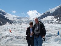 2010076895 Columbia Icefield - Jasper Nat Park - Alberta - Canada  - Jul 29 : Betty Hagberg,Darrel Hagberg