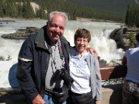 2010076919 Athabasca Falls - Jasper Nat Park - Alberta - Canada  - Jul 29 : Betty Hagberg,Darrel Hagberg