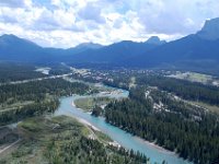 2010076632 Helicopter Excursion over the Canadian Rockies - Canmore - Banff Nat Park - Alberta - Canada  - Jul 28