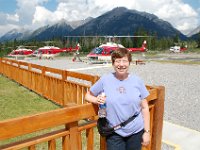 2010076721 Helicopter Excursion over the Canadian Rockies - Canmore - Banff Nat Park - Alberta - Canada  - Jul 28