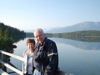 2010077104 Pyramid Island- Jasper National Park - Alberta - Canada  - Jul 31 : Betty Hagberg,Darrel Hagberg