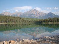 2010077110 Pyramid Lake and Pyramid Mountain- Jasper National Park - Alberta - Canada  - Jul 31