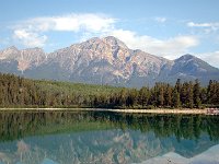 2010077117 Pyramid Lake and Pyramid Mountain- Jasper National Park - Alberta - Canada  - Jul 31