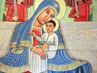 2012095005 Virgin Mary and Child - Ethnological Museum - Addis Ababa - Ethiopia
